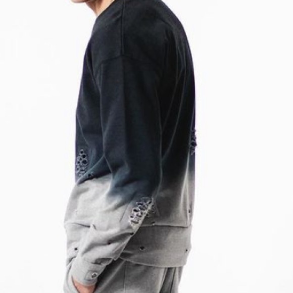 Unknown New York Vendetta gradient color crew neck top - Picture 7 of 7